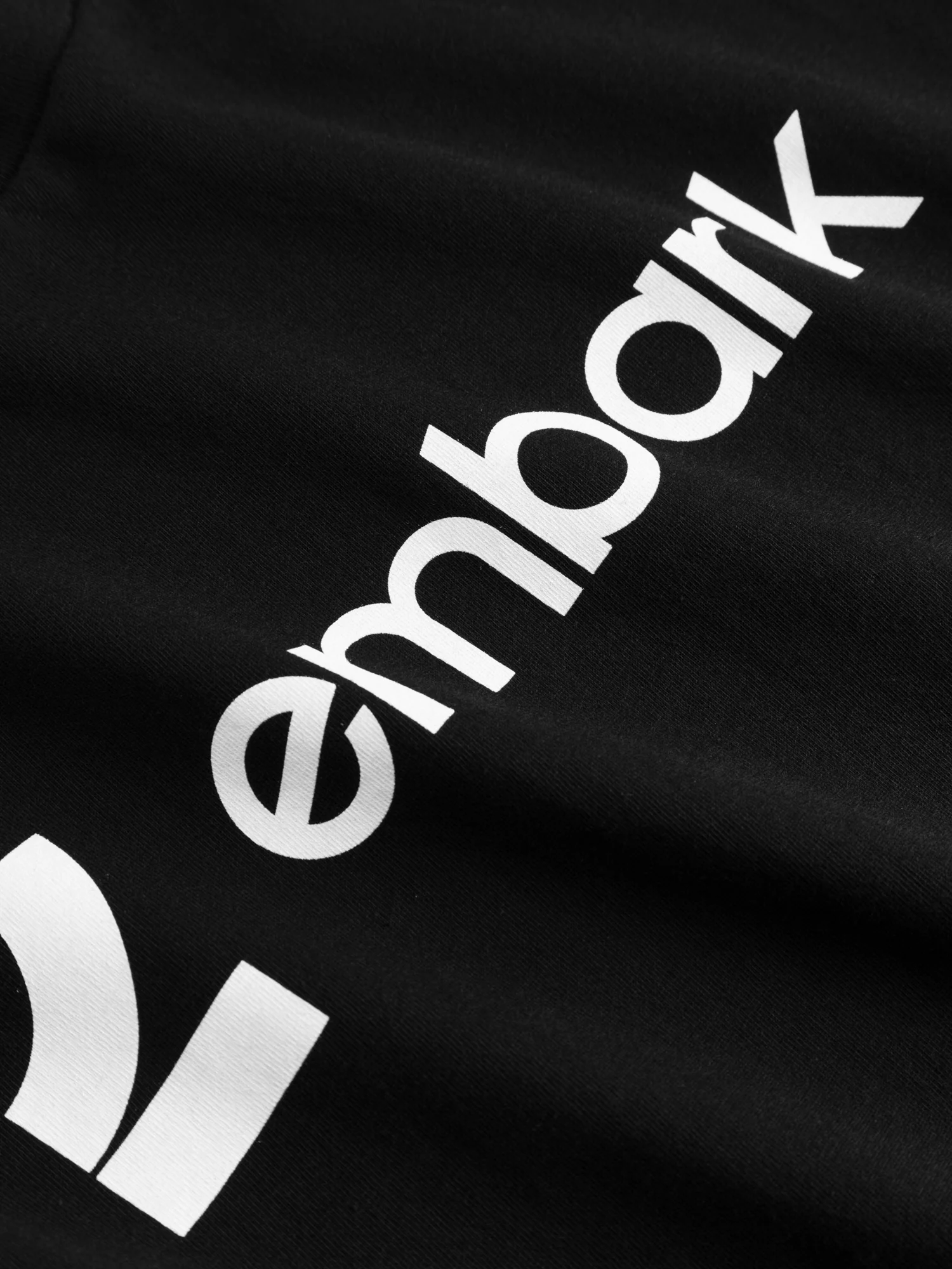 T-shirt black logo Embark - Image 4