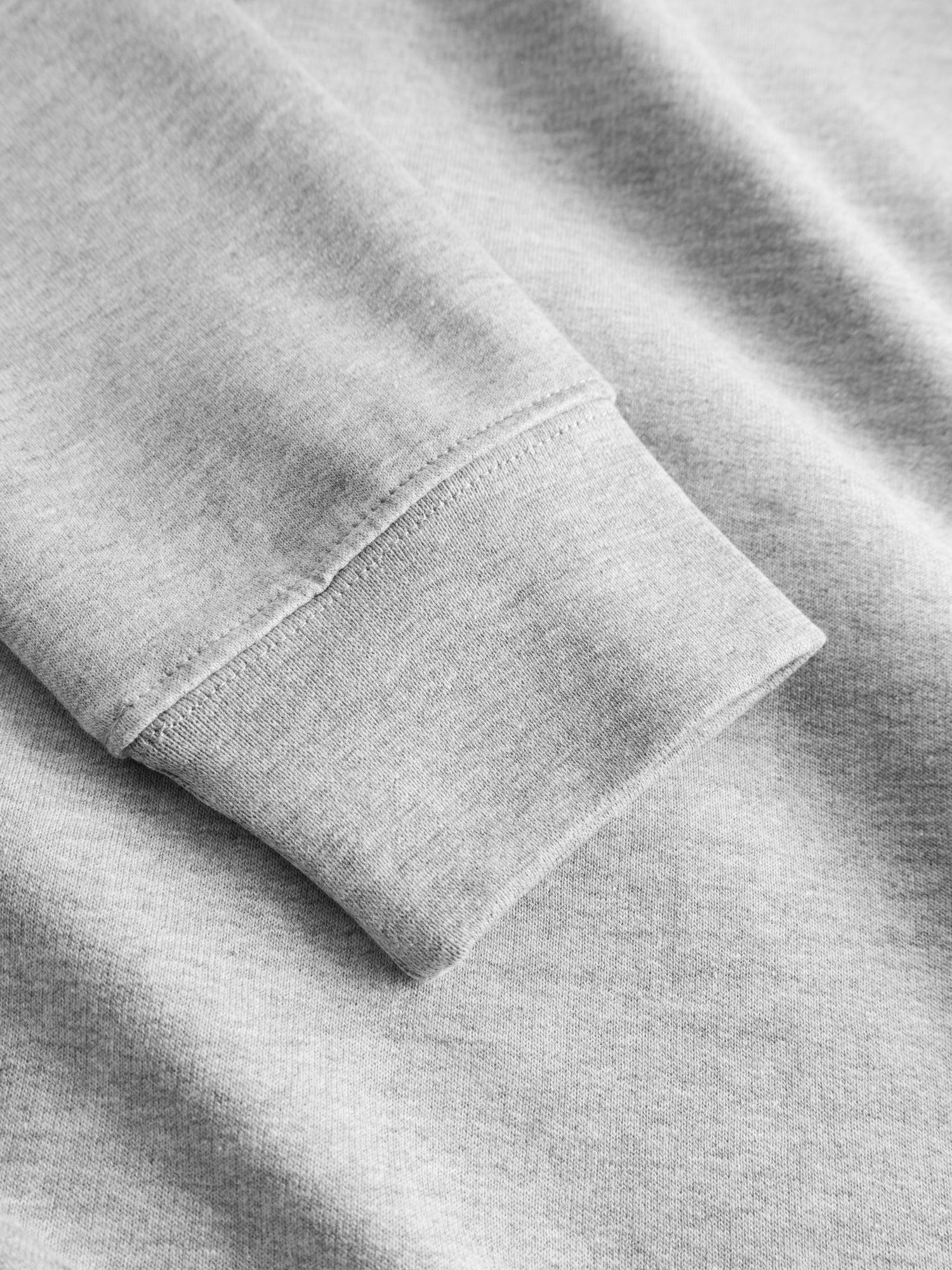 Zip Hood greymelange logo - Image 5